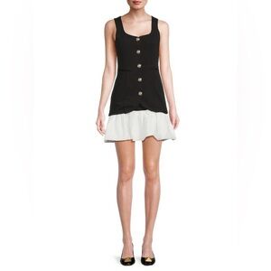 Lea & Viola
Women’s Mixed Media Mini Blazer Dress